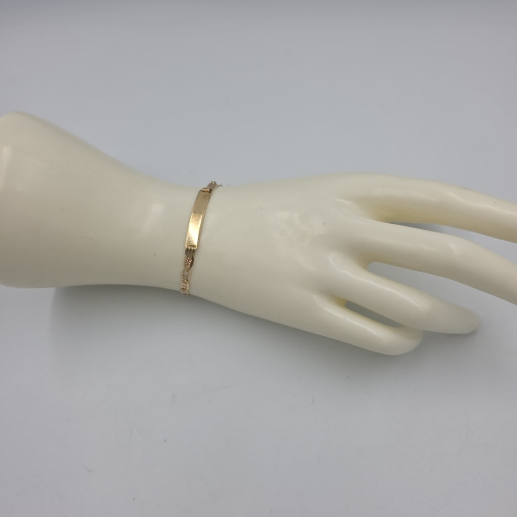 ESCLAVA ORO,ORO COMBINADO 10 K 3,50 GRMS (SEMINUEVO)