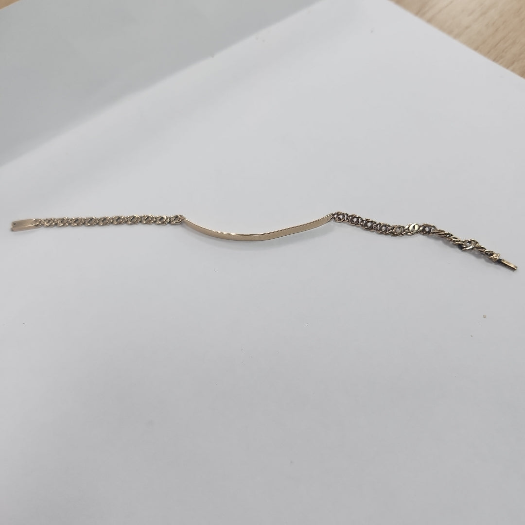 ESCLAVA ORO 14 K 4.5 GRMS (SEMINUEVO)