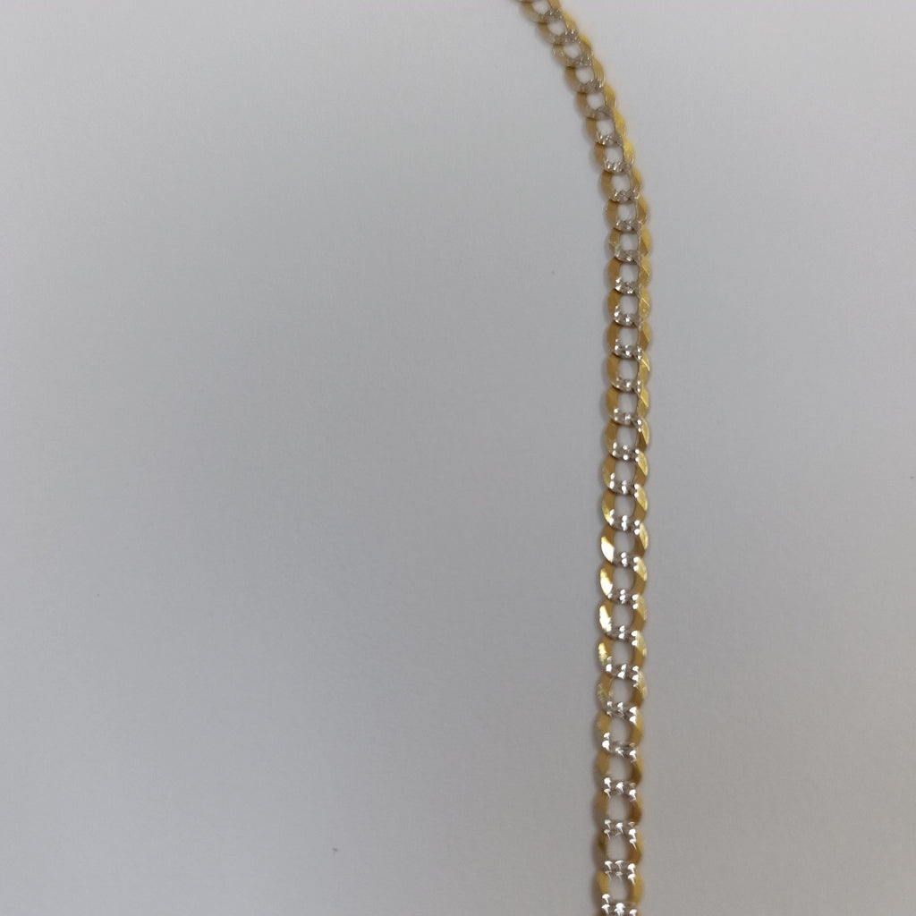 CADENA ORO COMBINADO 14 K 8 GRMS (SEMINUEVO)