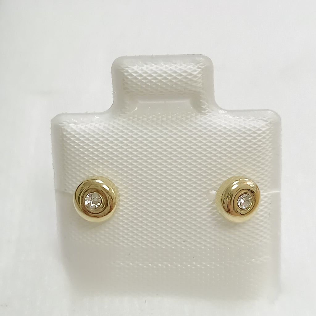 BROQUELES BROQUEL C CIRCONIA 14K 0.27 GR (NUEVO)