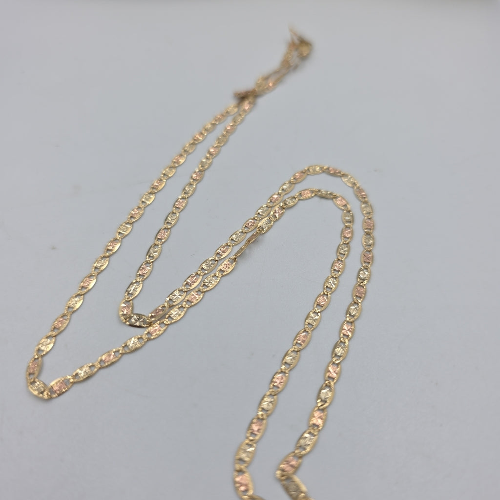 CADENA ORO,ORO COMBINADO 10 K 5,00 GRMS (SEMINUEVO)
