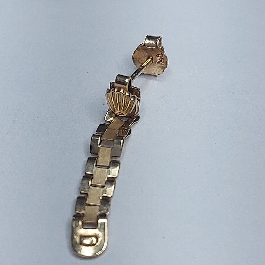 ARETES PAR ORO 14 K 1,70 GRMS (SEMINUEVO)