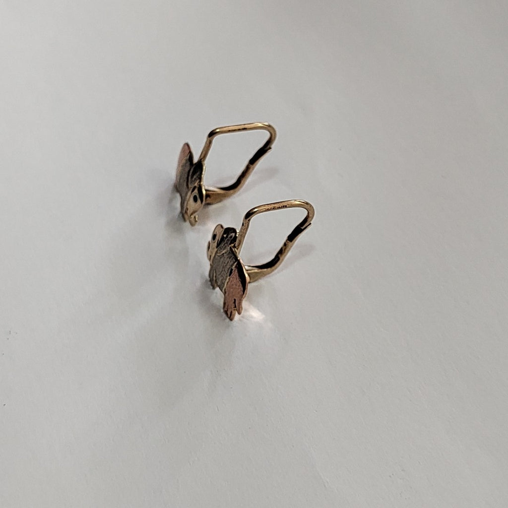 ARETES PAR ORO 14 K 1,20 GRMS (SEMINUEVO)
