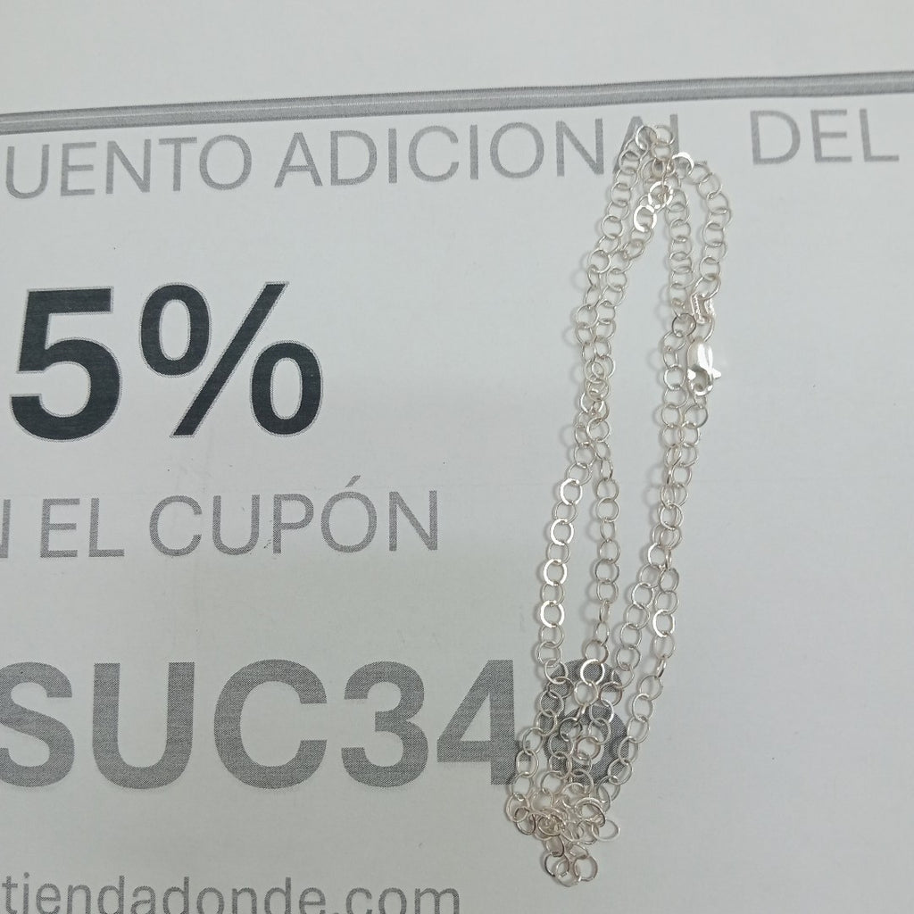 GARGANTILLA PLATA 2,70 GRMS (SEMINUEVO)