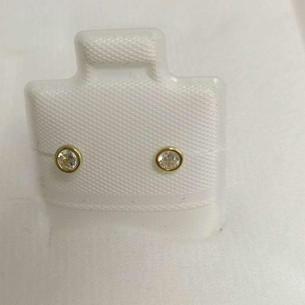 BROQUELES BROQUEL C CIRCONIA 14K 0.1501 GR (NUEVO)