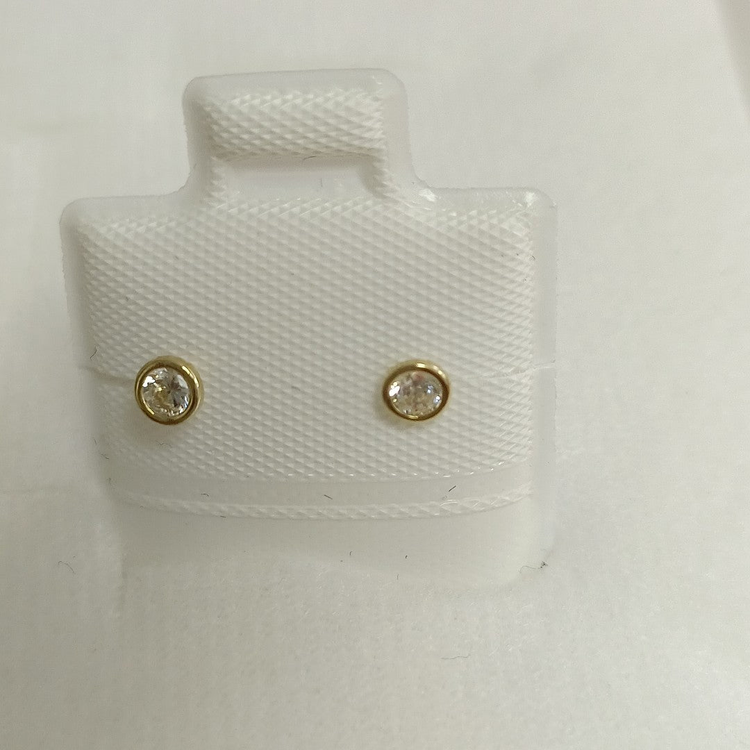 BROQUELES BROQUEL C CIRCONIA 14K 0.1501 GR (NUEVO)