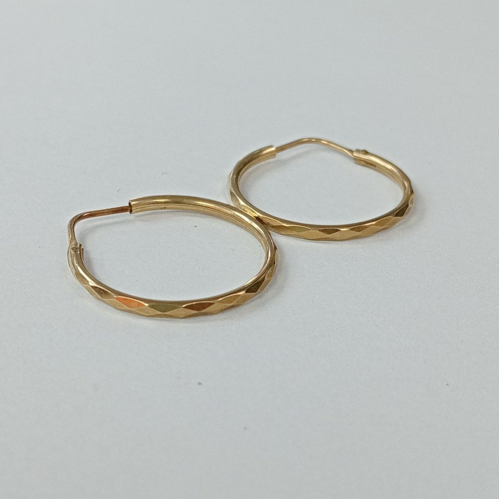 ARRACADAS PAR ORO 10 K 1.1 GRMS (SEMINUEVO)