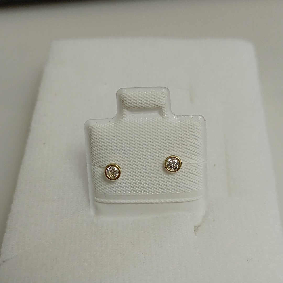 BROQUELES BROQUEL C CIRCONIA 14K 0.1501 GR (NUEVO)