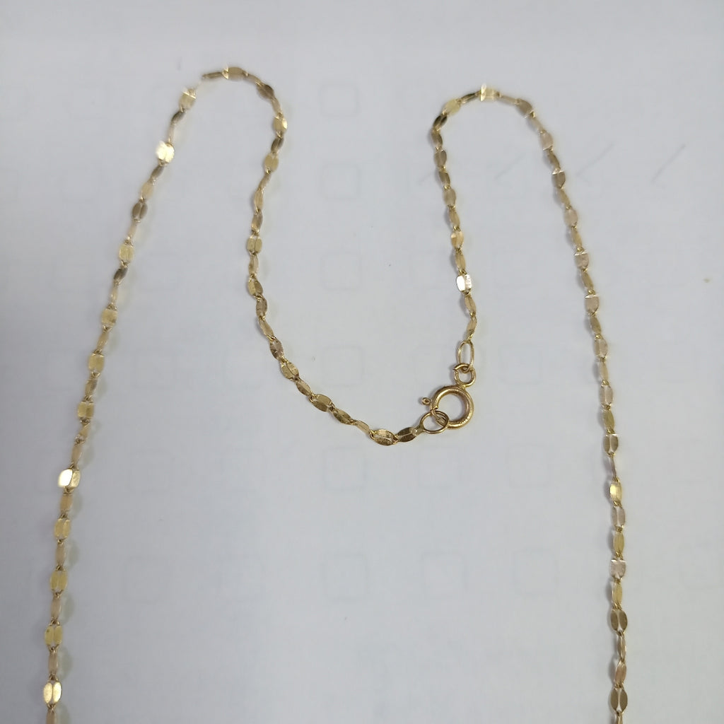 CADENA ORO 10 K 0.9 GRMS (SEMINUEVO)