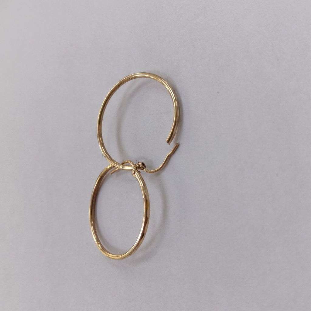 ARRACADAS PAR ORO 10 K 1.5 GRMS (SEMINUEVO)