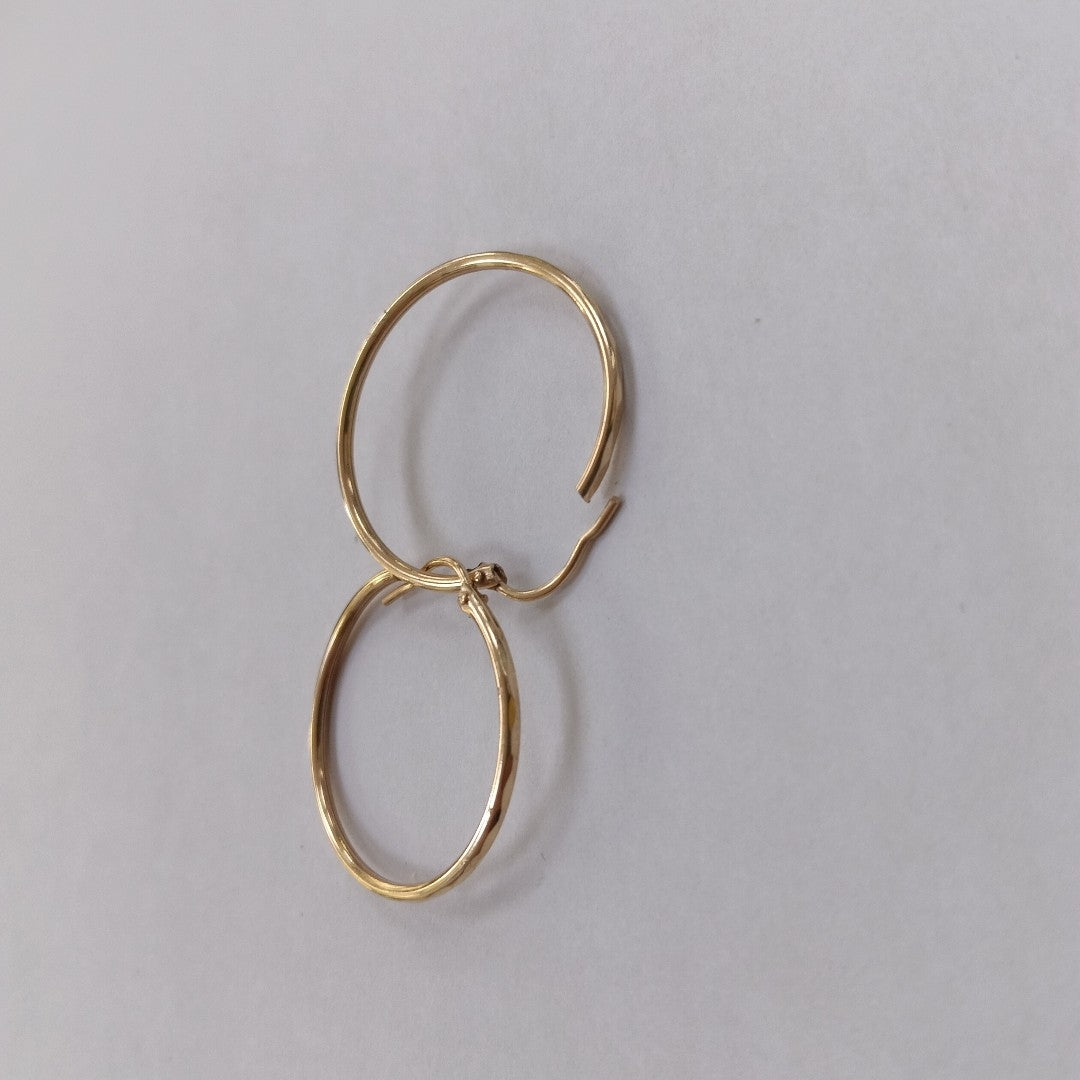ARRACADAS PAR ORO 10 K 1.5 GRMS (SEMINUEVO)