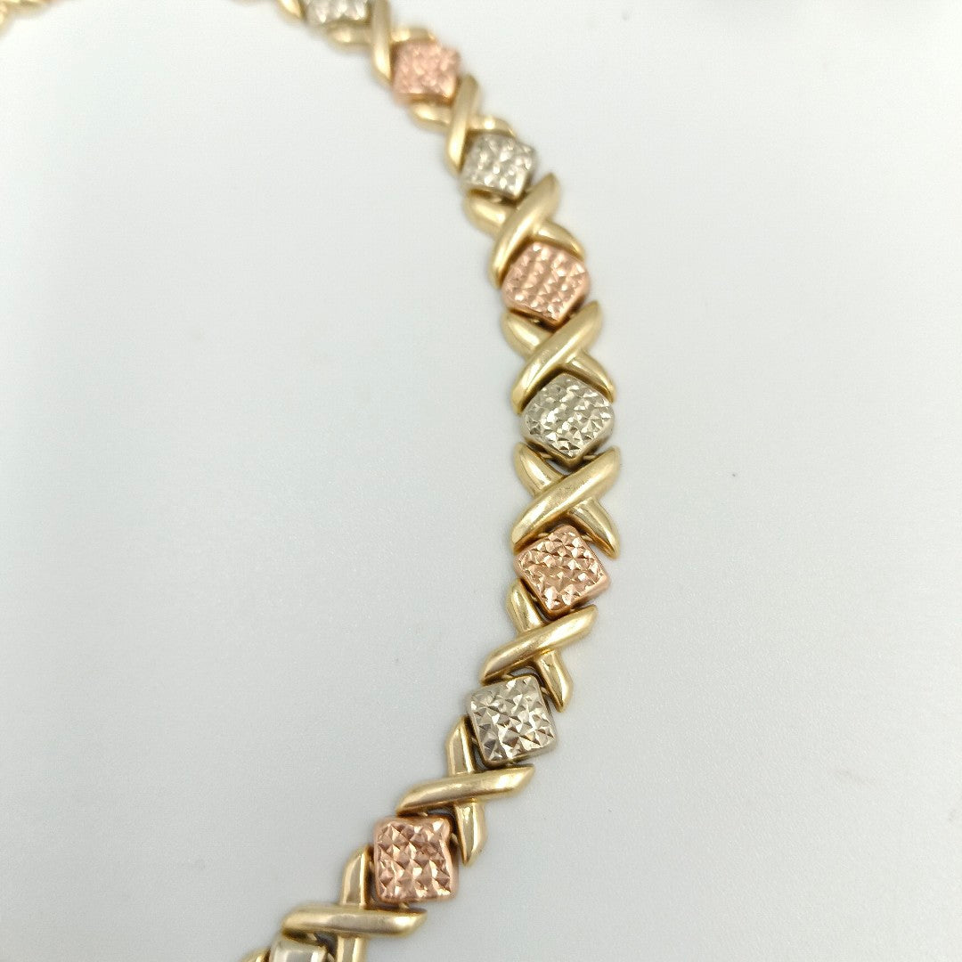 PULSERA ORO 14 K 6,80 GRMS (SEMINUEVO)