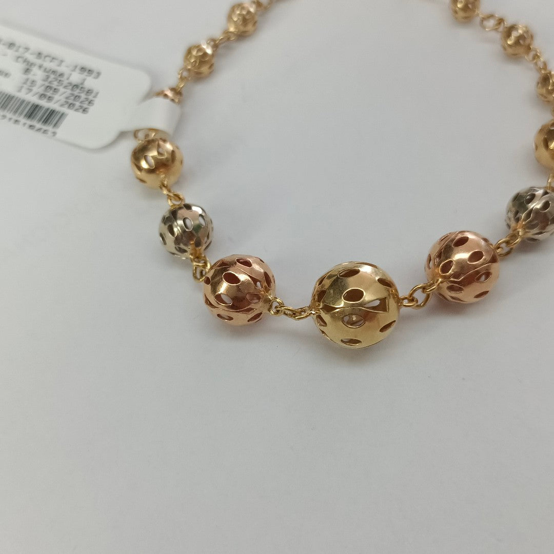 PULSERA ORO 14 K 7.4 GRMS (SEMINUEVO)