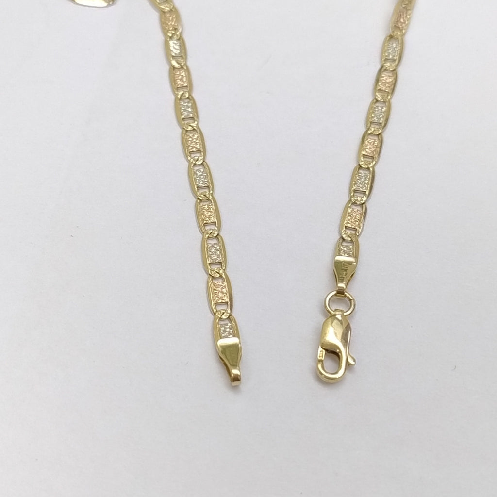 CADENA ORO COMBINADO 14 K 9.6 GRMS (SEMINUEVO)