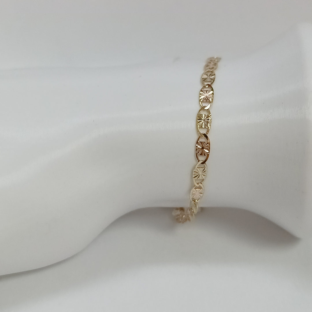 PULSERA GUCHI 14K 18 CM 2.8 GR (NUEVO)