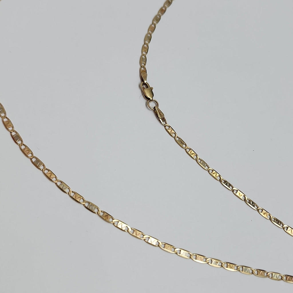 CADENA ORO COMBINADO 10 K 4.3 GRMS (SEMINUEVO)