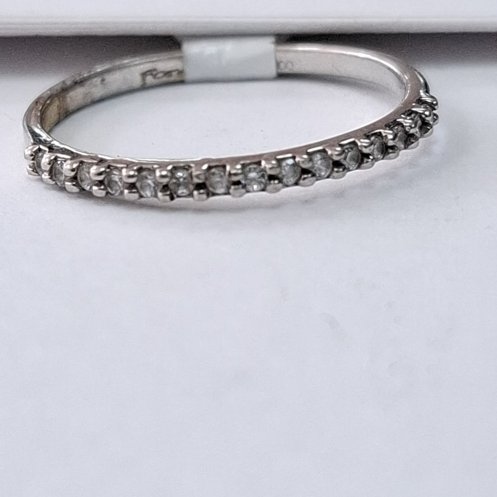 ANILLITO ORO, ORO BLANCO 14 K 1.3 GRMS (SEMINUEVO)