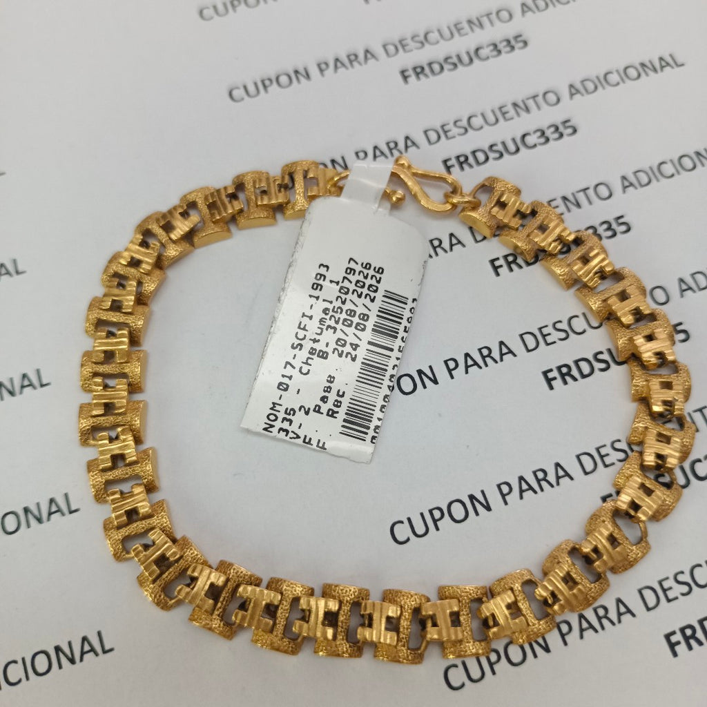 PULSERA ORO 18 K 18,60 GRMS (SEMINUEVO)