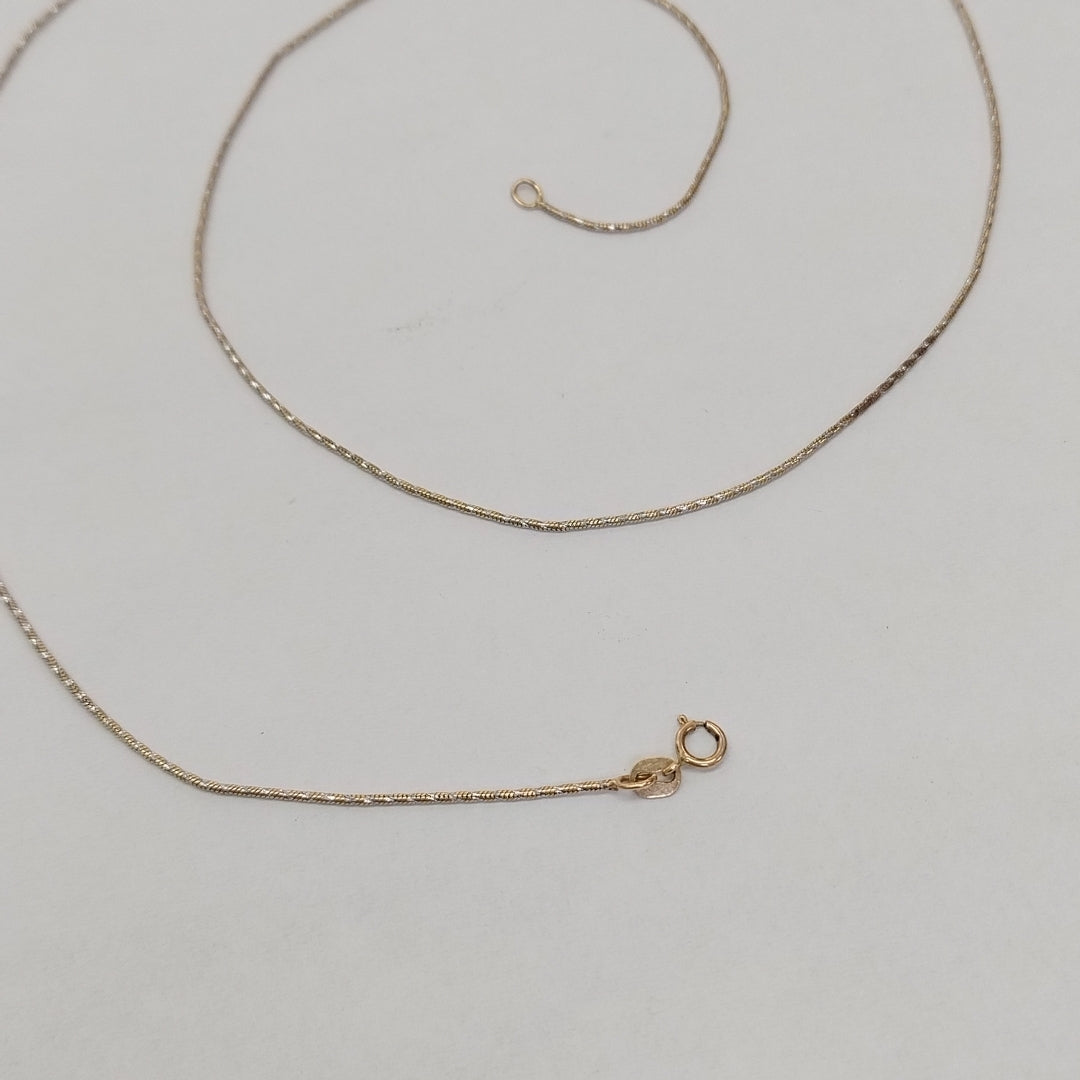 CADENA ORO 10 K 2,60 GRMS (SEMINUEVO)