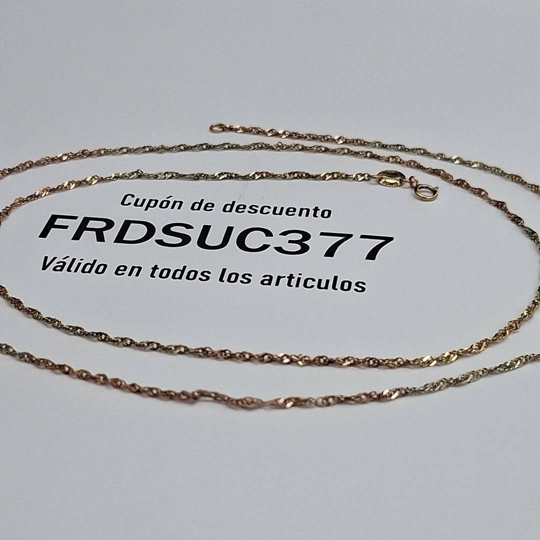 CADENA ORO 10 K 2.1 GRMS (SEMINUEVO)
