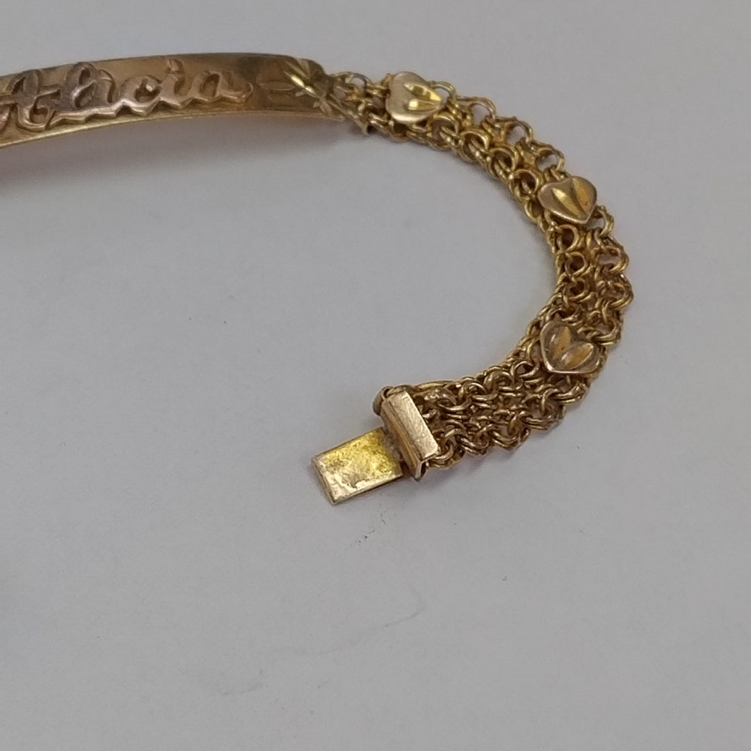 ESCLAVA ORO 10 K 7,70 GRMS (SEMINUEVO)