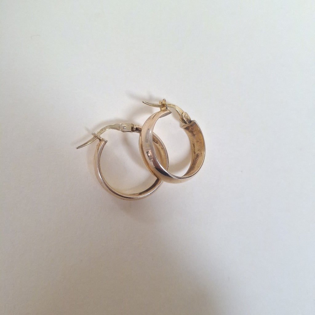 ARRACADAS PAR ORO 10 K 1.8 GRMS (SEMINUEVO)