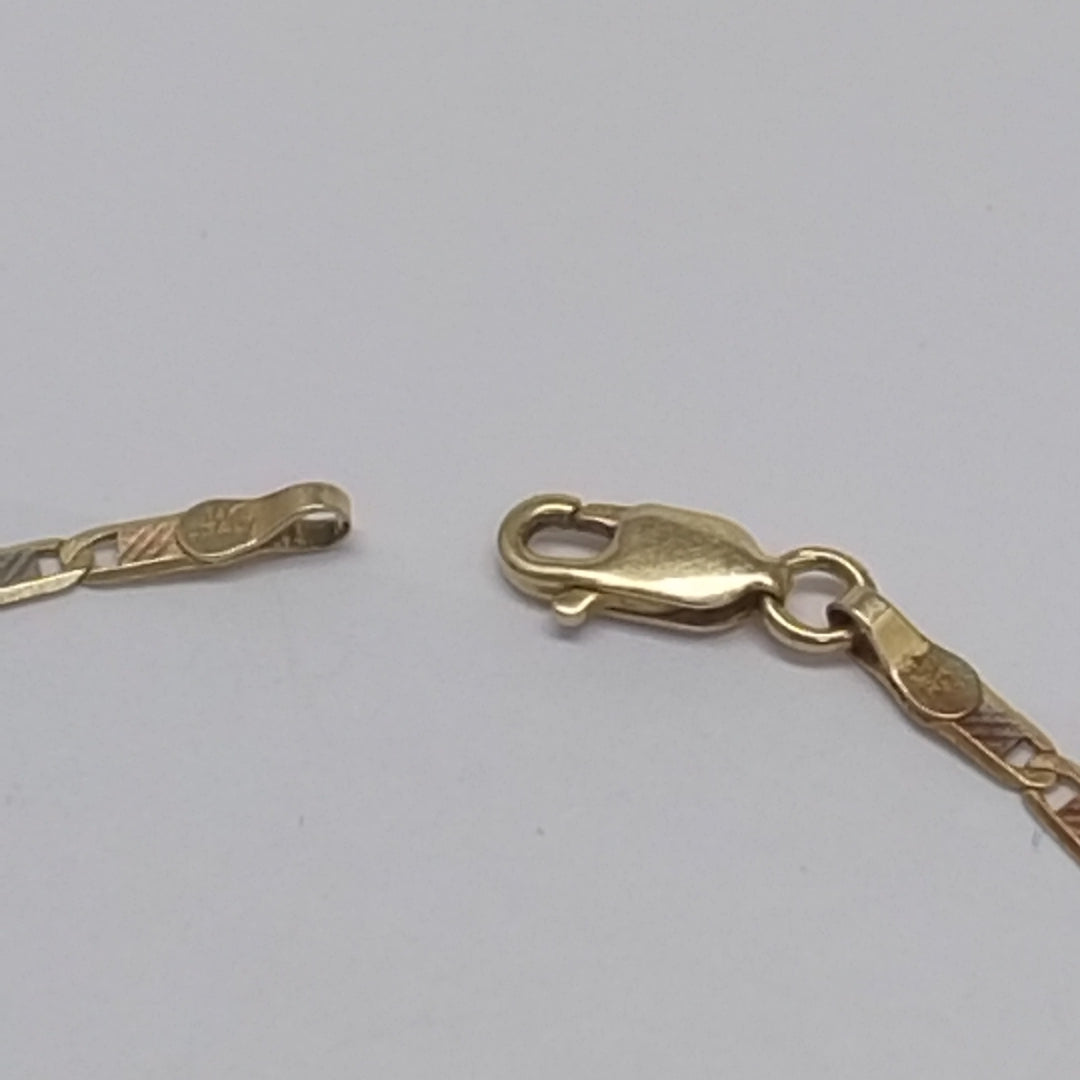 PULSERA ORO 14 K 2.2 GRMS (SEMINUEVO)