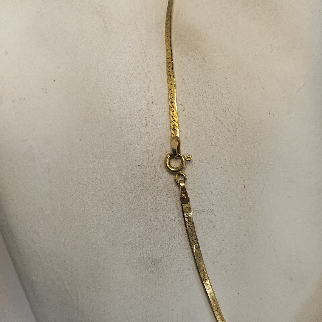 GARGANTILLA ORO 14 K 4.2 GRMS (SEMINUEVO)