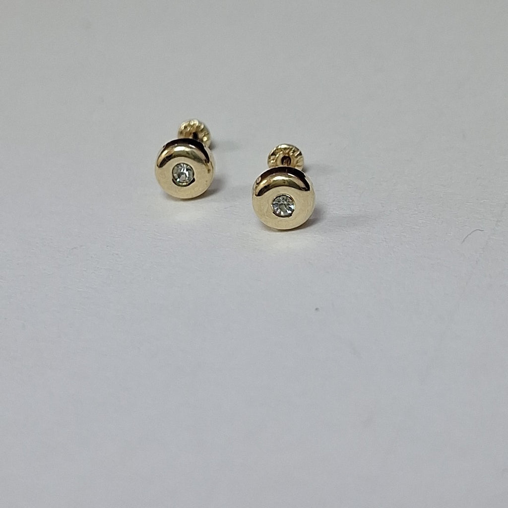 BROQUELES BROQUEL C CIRCONIA 14K 0.27 GR (NUEVO)