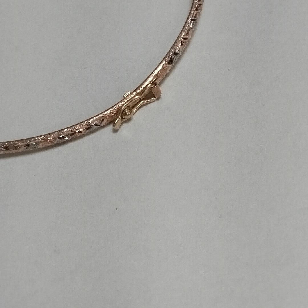 PULSERA RIGIDA ORO 14 K 3 GRMS (SEMINUEVO)