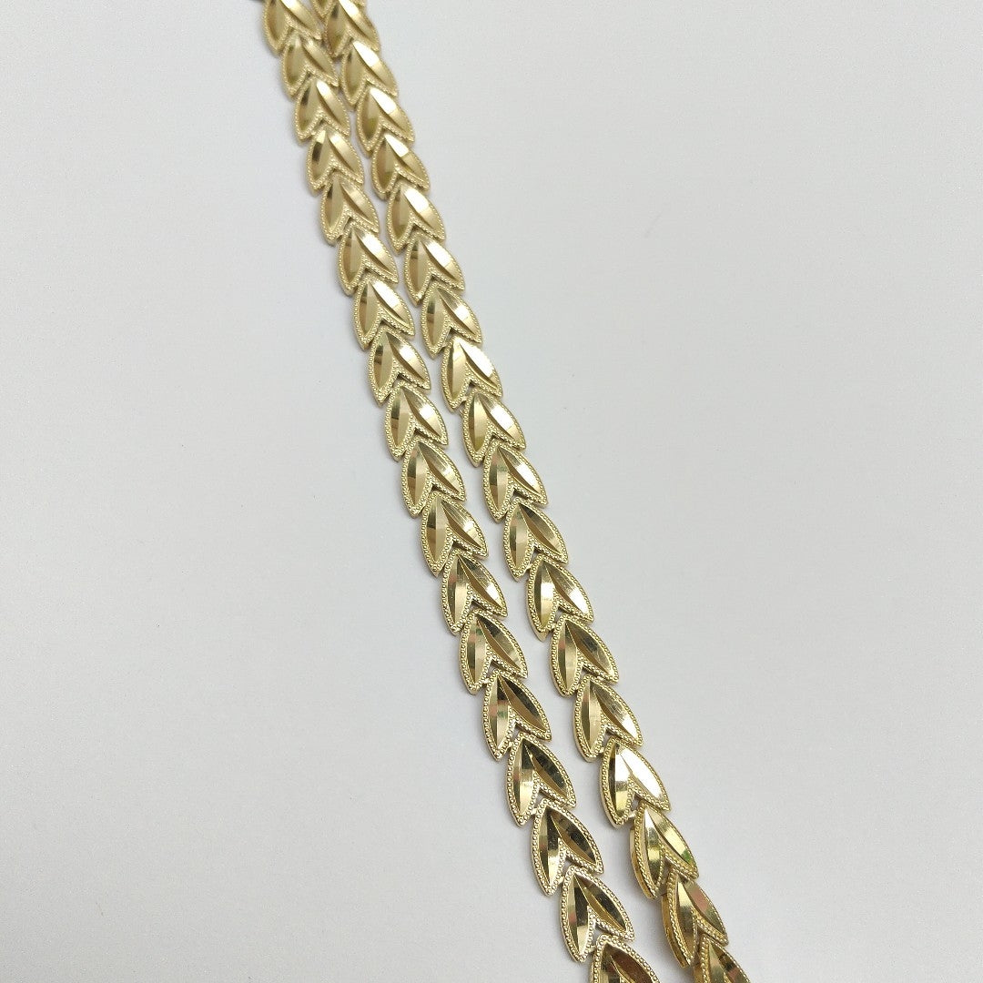 GARGANTILLA ORO 14 K 17.3 GRMS (SEMINUEVO)