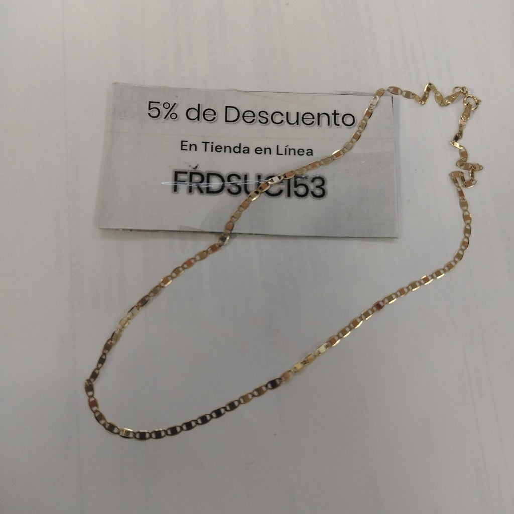 CADENA ORO 10 K 2,10 GRMS (SEMINUEVO)