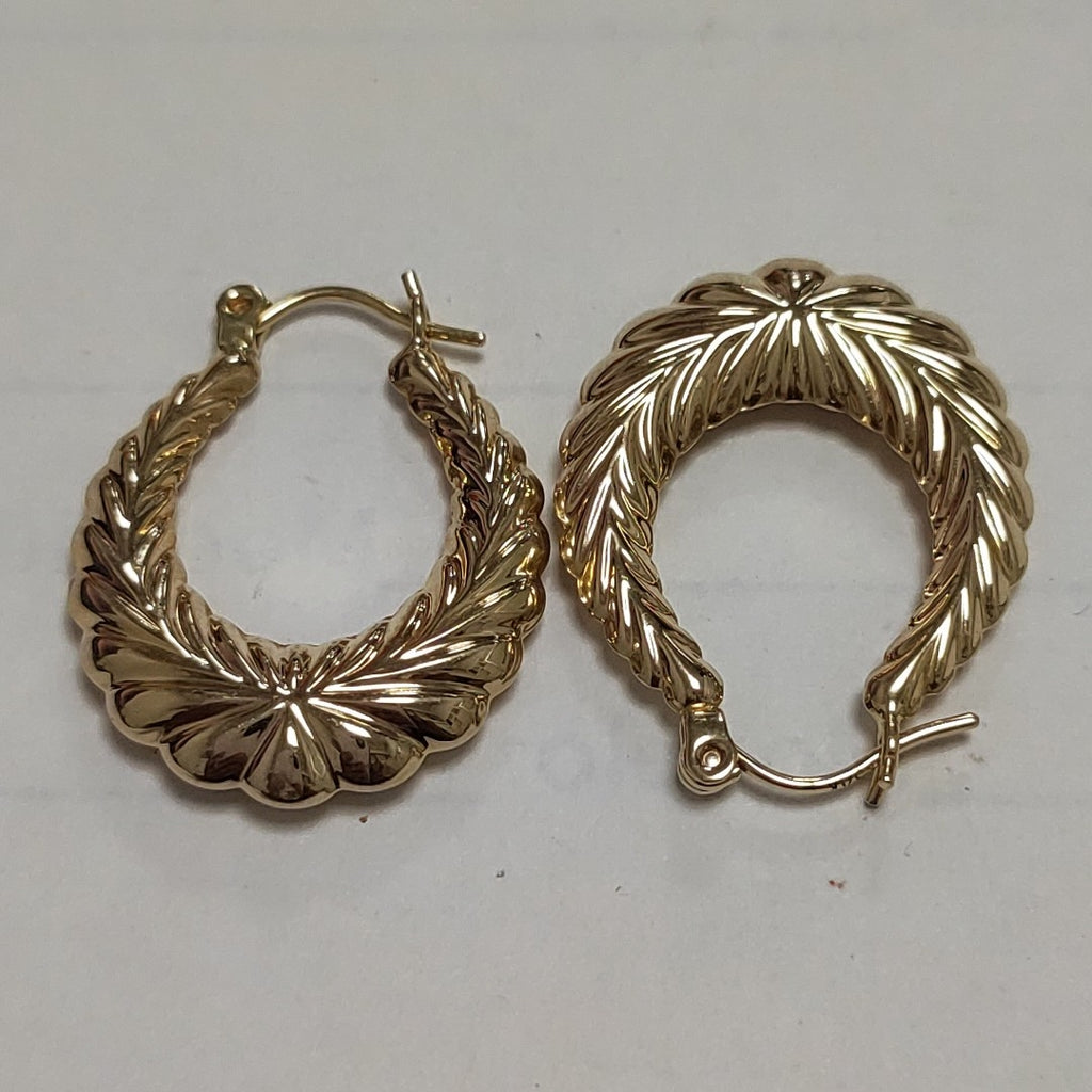 ARRACADAS PAR ORO 14 K 2,40 GRMS (SEMINUEVO)