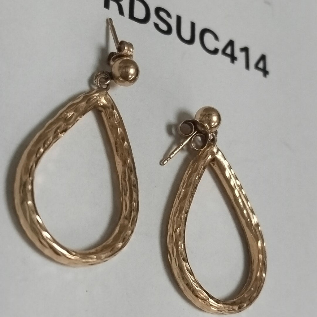 ARETES PAR ORO 14 K 1.1 GRMS (SEMINUEVO)