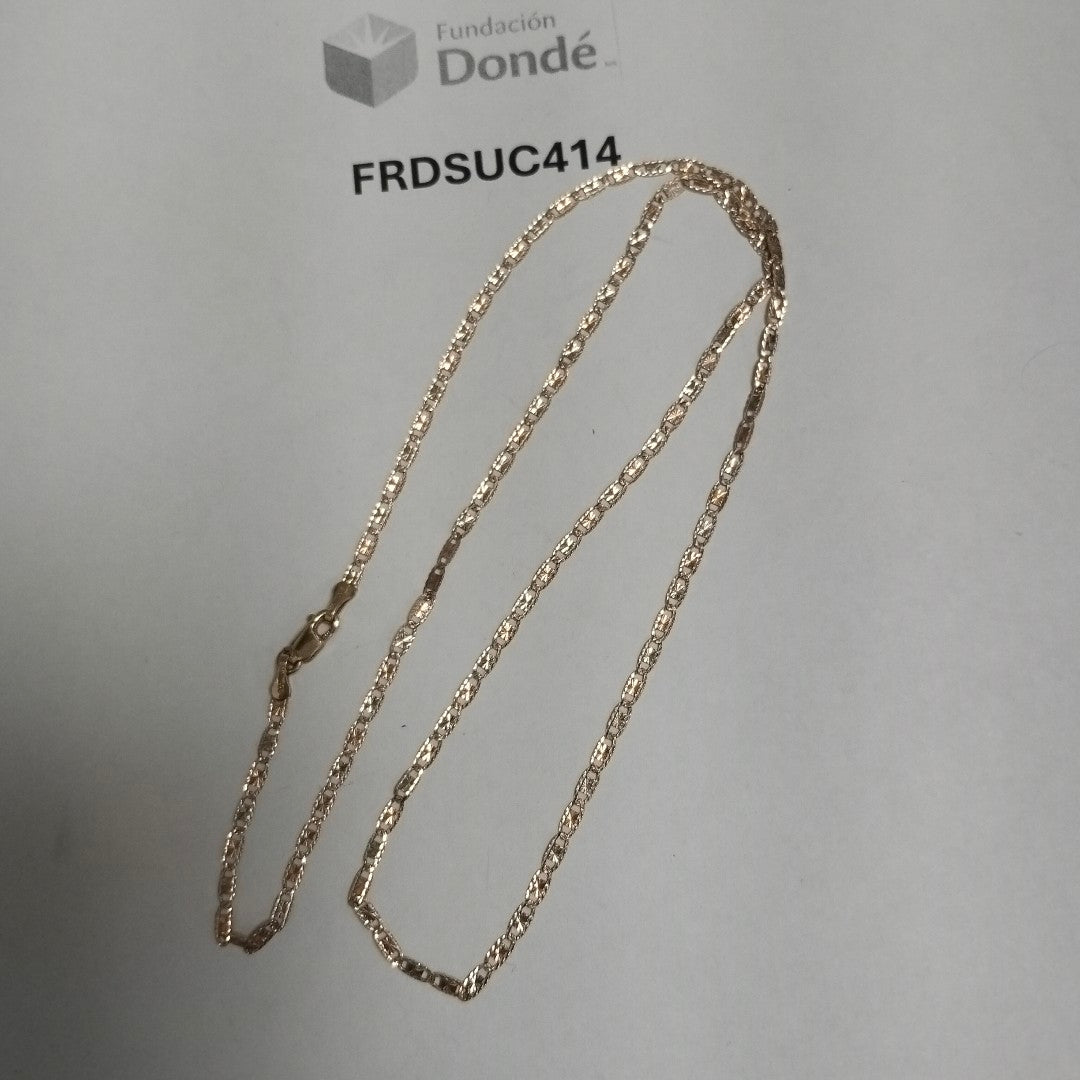 CADENA ORO 14 K 2.9 GRMS (SEMINUEVO)