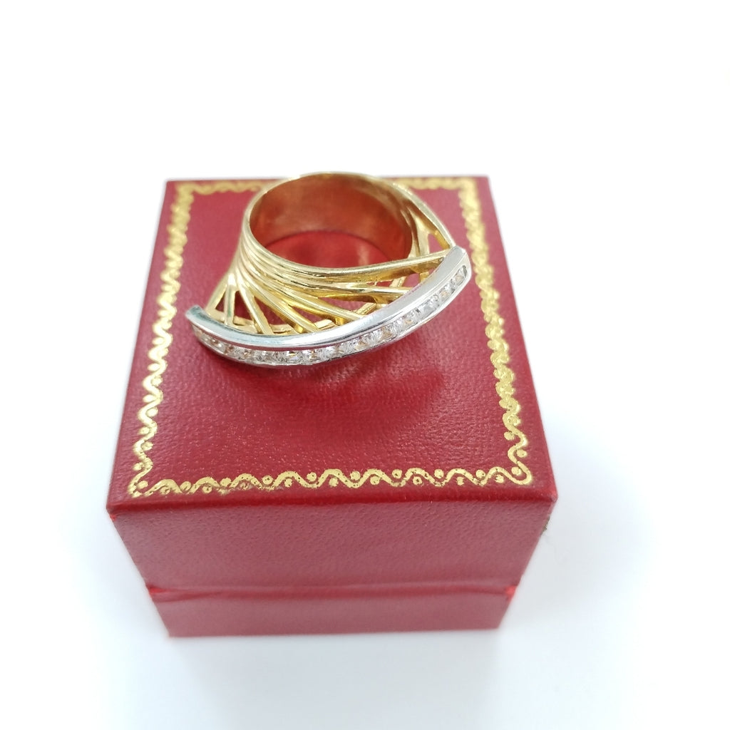 ANILLO ORO 14 K 9,40 GRMS (SEMINUEVO)