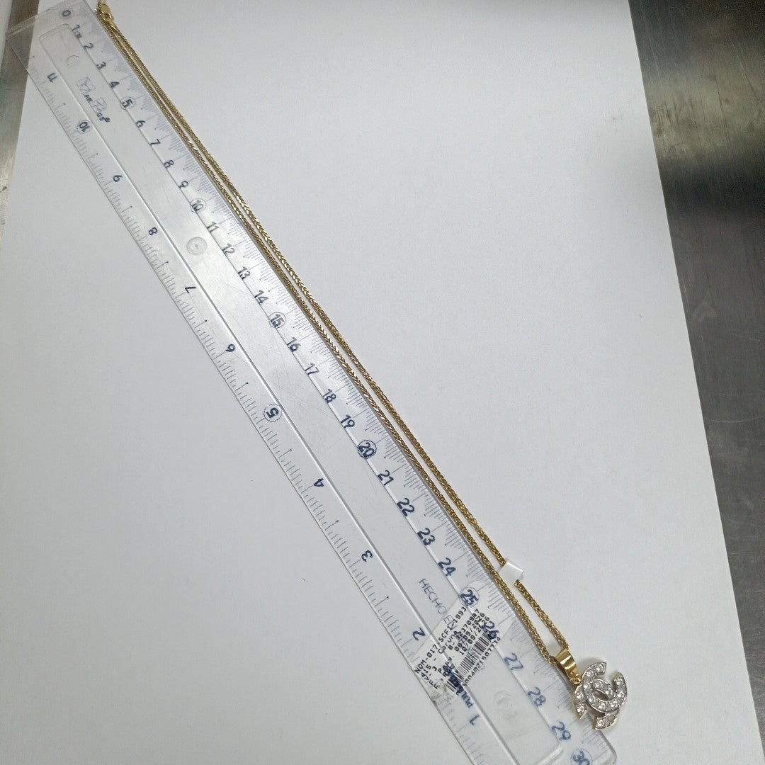 CADENA, DIJE ORO 14 K 5.2 GRMS (SEMINUEVO)