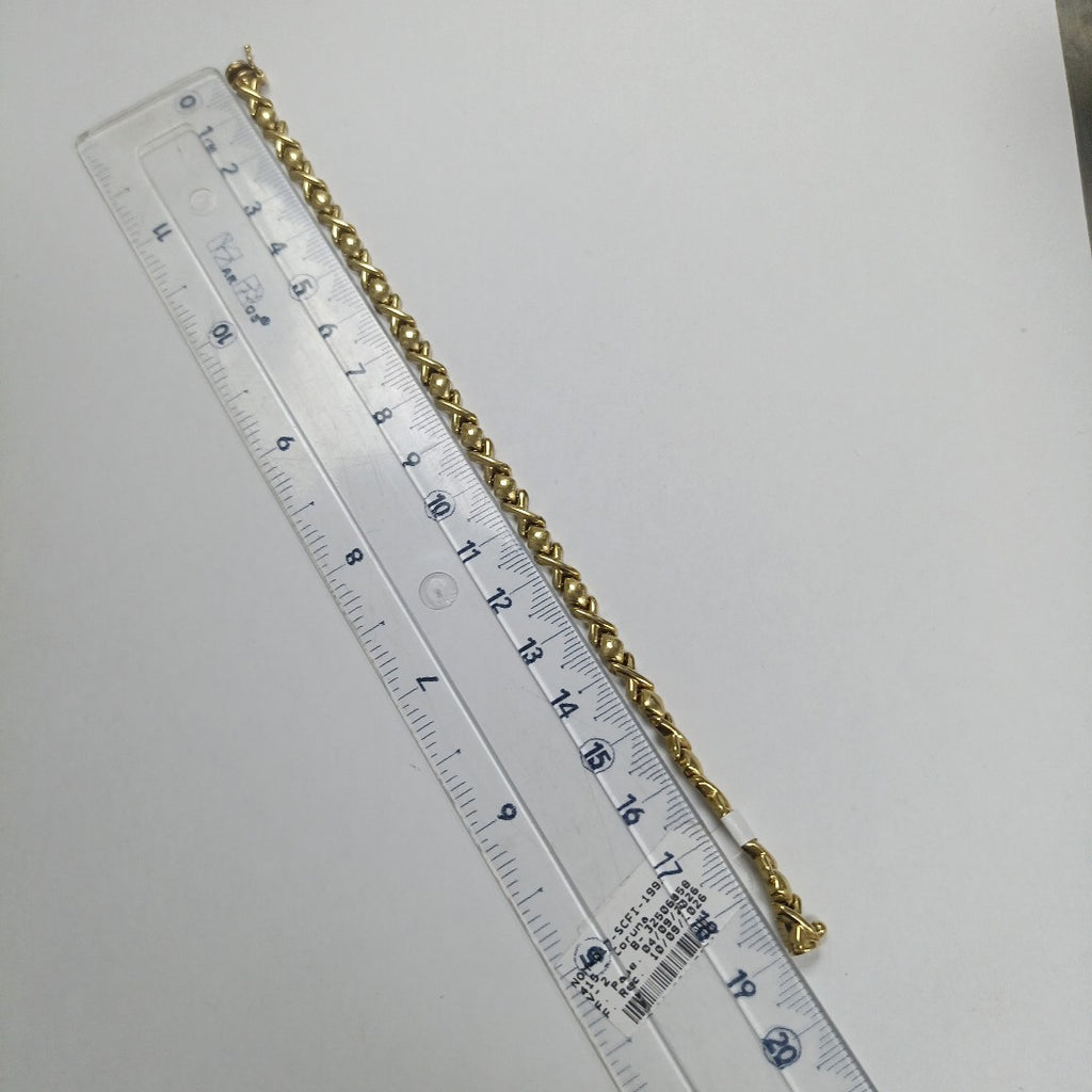 PULSERA ORO,ORO COMBINADO 14 K 8,50 GRMS (SEMINUEVO)