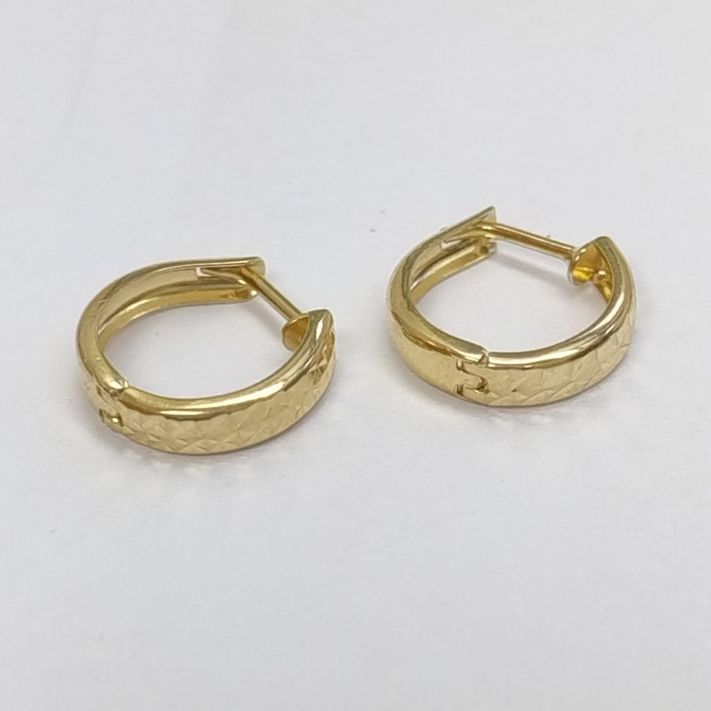 ARRACADAS PAR ORO 14 K 1.1 GRMS (SEMINUEVO)