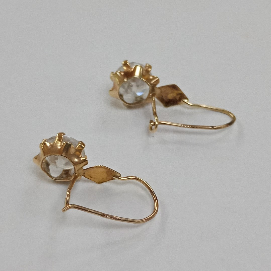 ARETES PAR ORO 10 K 1.3 GRMS (SEMINUEVO)