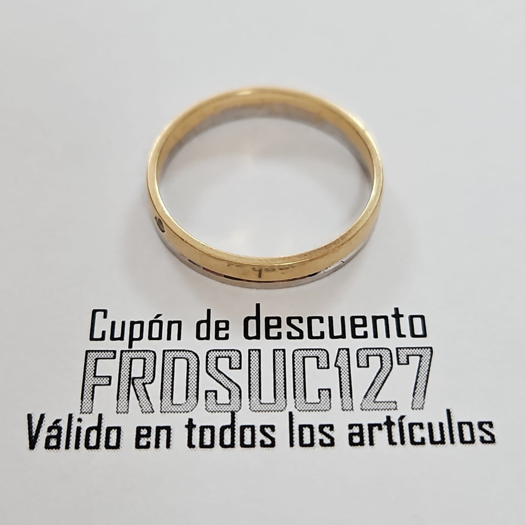ARGOLLA ORO 10 K 3.2 GRMS (SEMINUEVO)