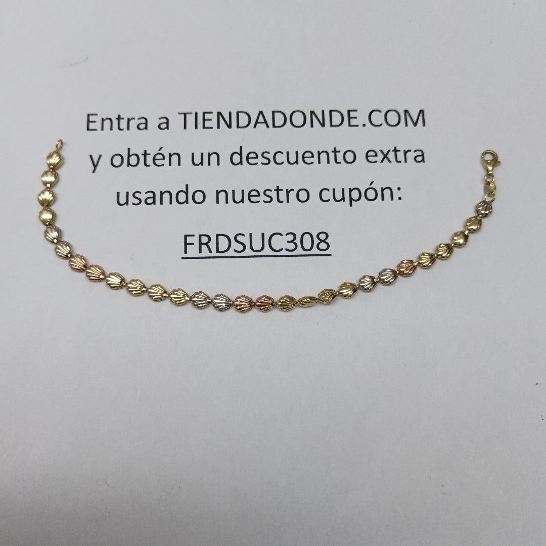 PULSERA ORO 14 K 4.4 GRMS (SEMINUEVO)