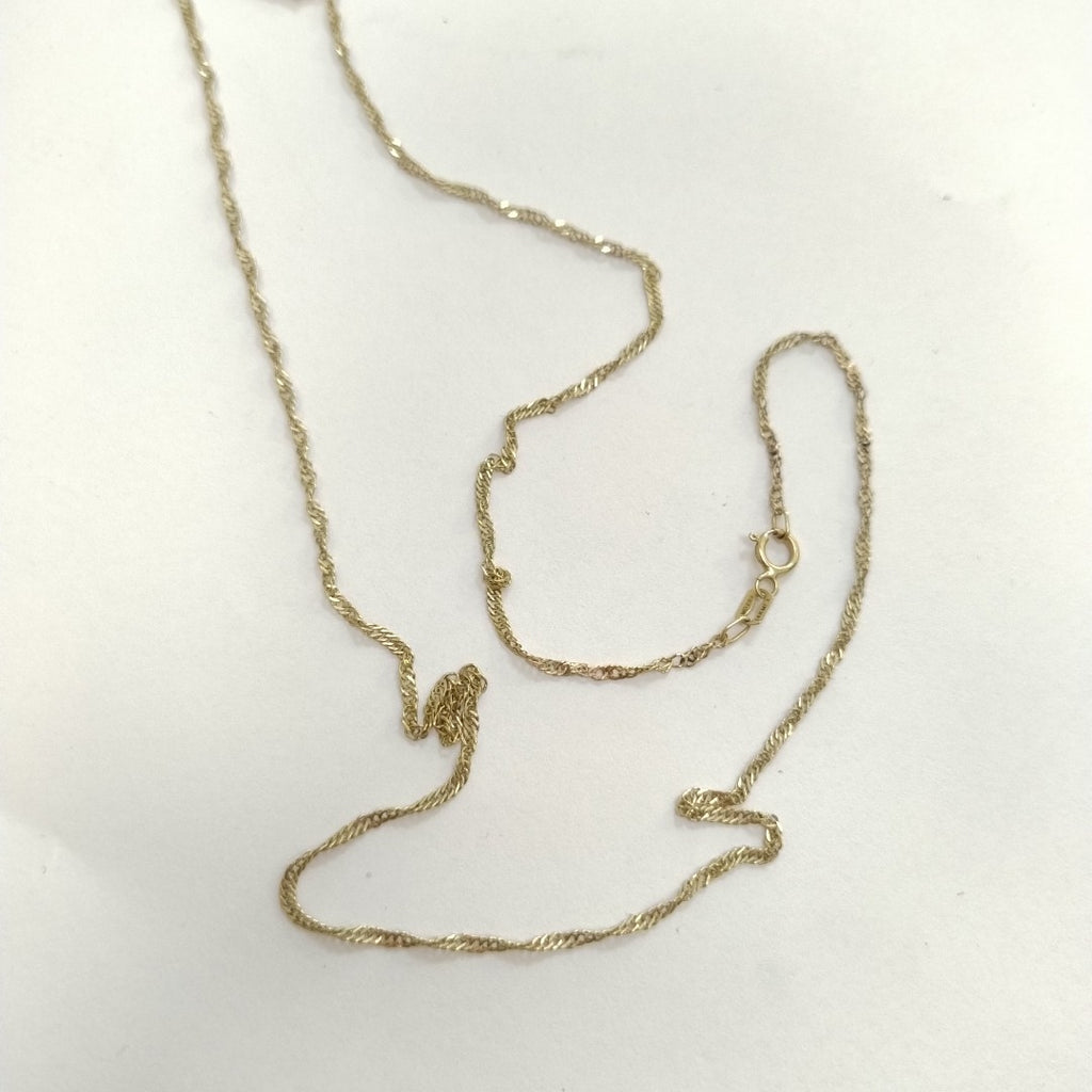 CADENA ORO 14 K 2,40 GRMS (SEMINUEVO)