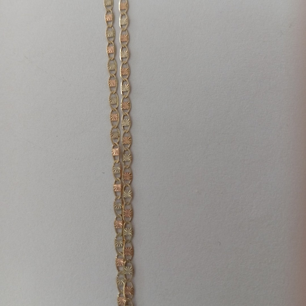 CADENA, DIJE ORO 10 K 3.5 GRMS (SEMINUEVO)