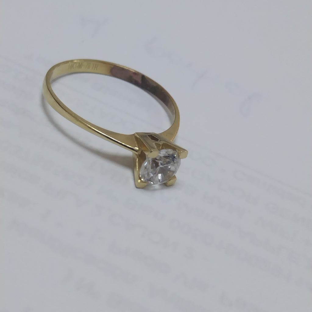 ANILLITO ORO 14 K 1.7 GRMS (SEMINUEVO)