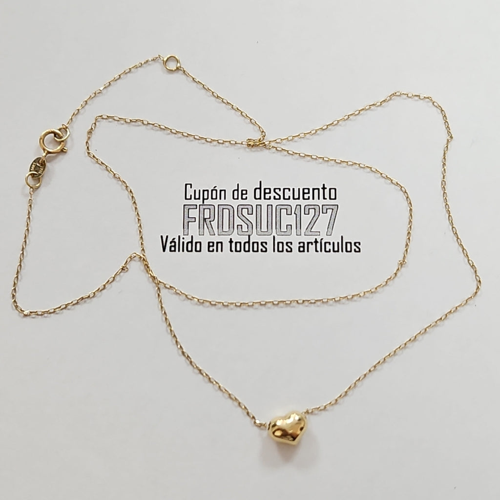 CADENA,DIJE ORO 14 K 0,80 GRMS (SEMINUEVO)
