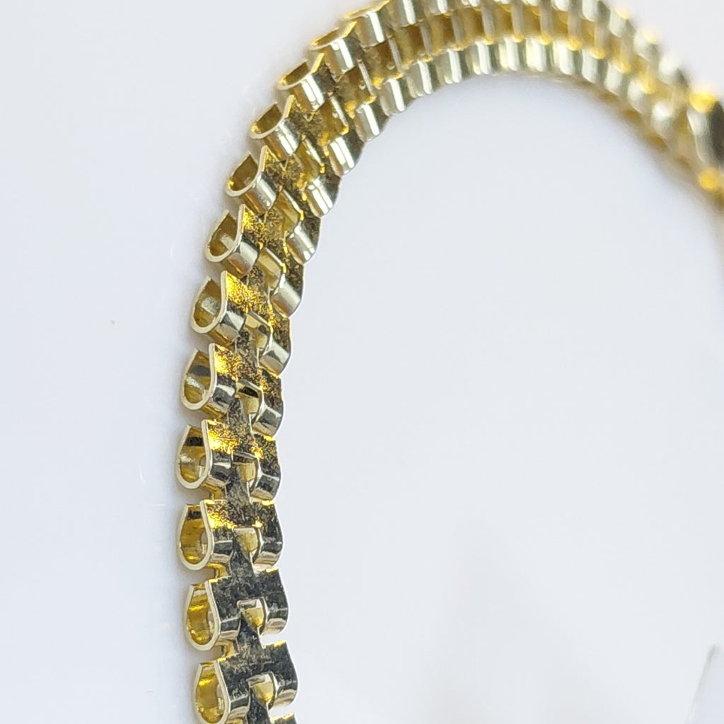 PULSERA ESPECIAL 14K 18 CM 4.1 GR (NUEVO)