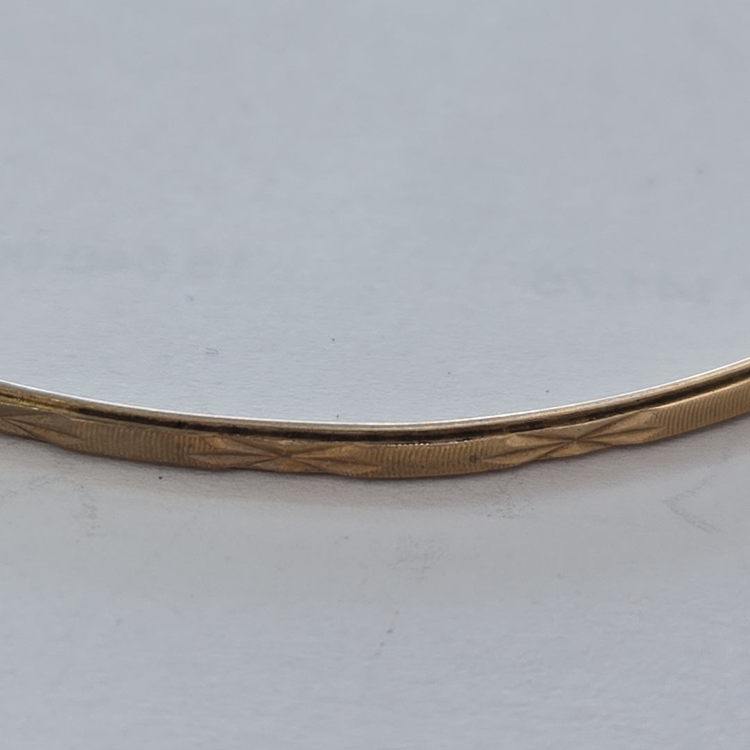 PULSERA RIGIDA ORO 8 K 4,60 GRMS (SEMINUEVO)
