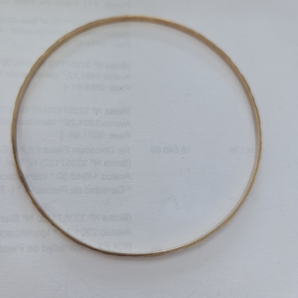 PULSERA RIGIDA ORO 8 K 4,60 GRMS (SEMINUEVO)