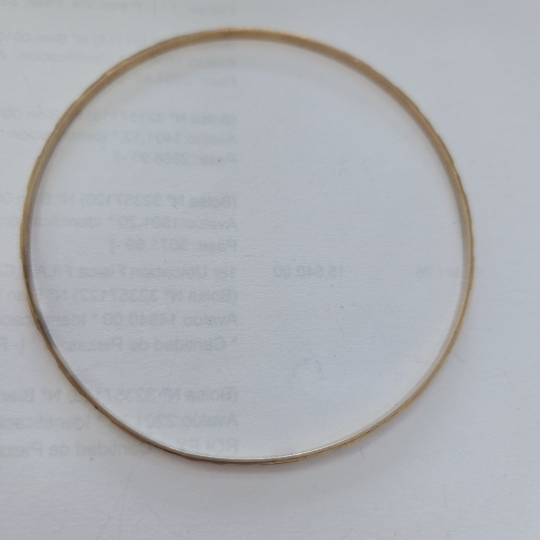 PULSERA RIGIDA ORO 8 K 4,60 GRMS (SEMINUEVO)